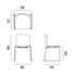 Catifa 46 0278 Chair Bicolour Skids Colored
